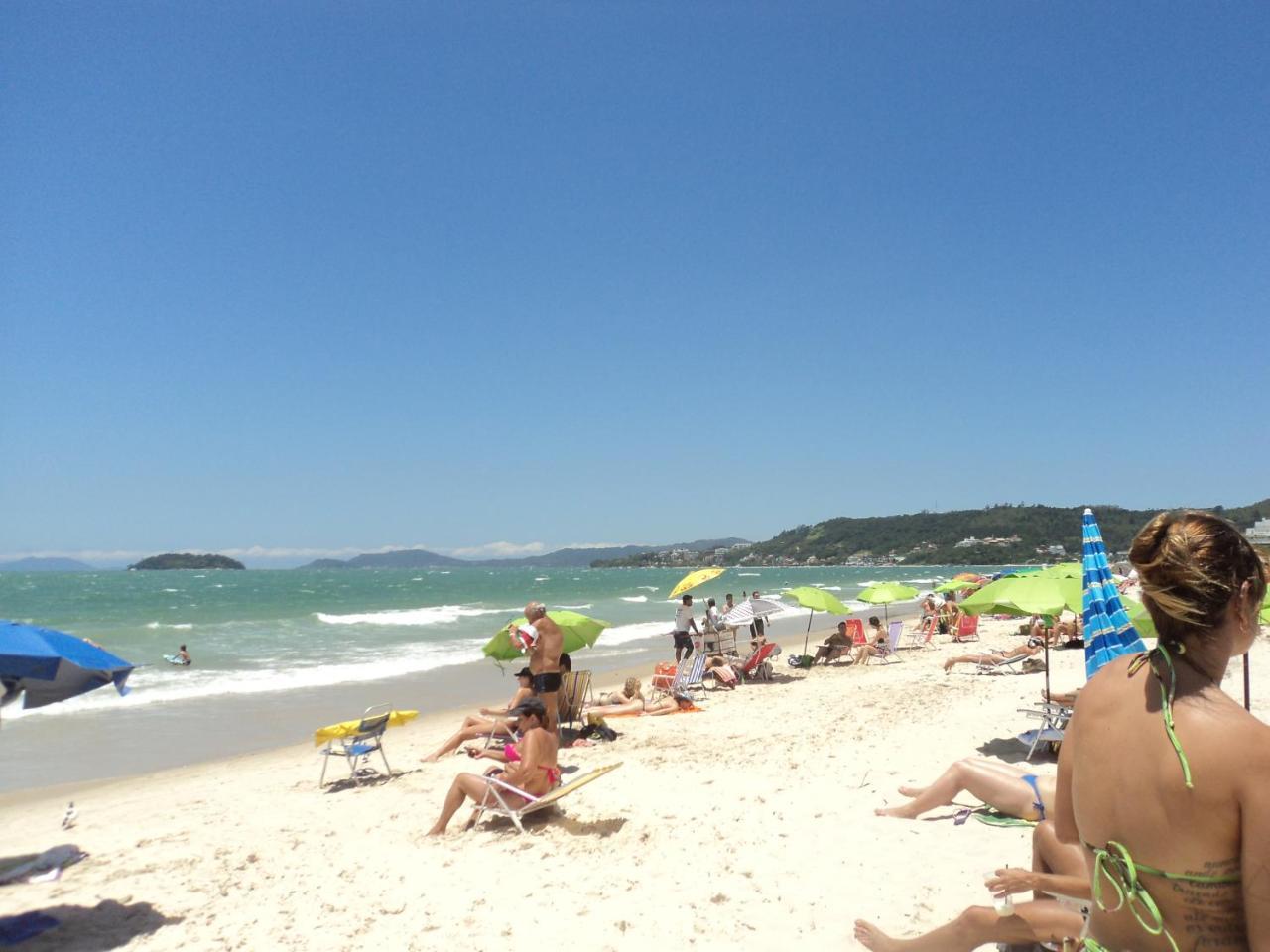 Lindo Apto Na Rua Da Praia Ingleses Флоріанополіс Екстер'єр фото